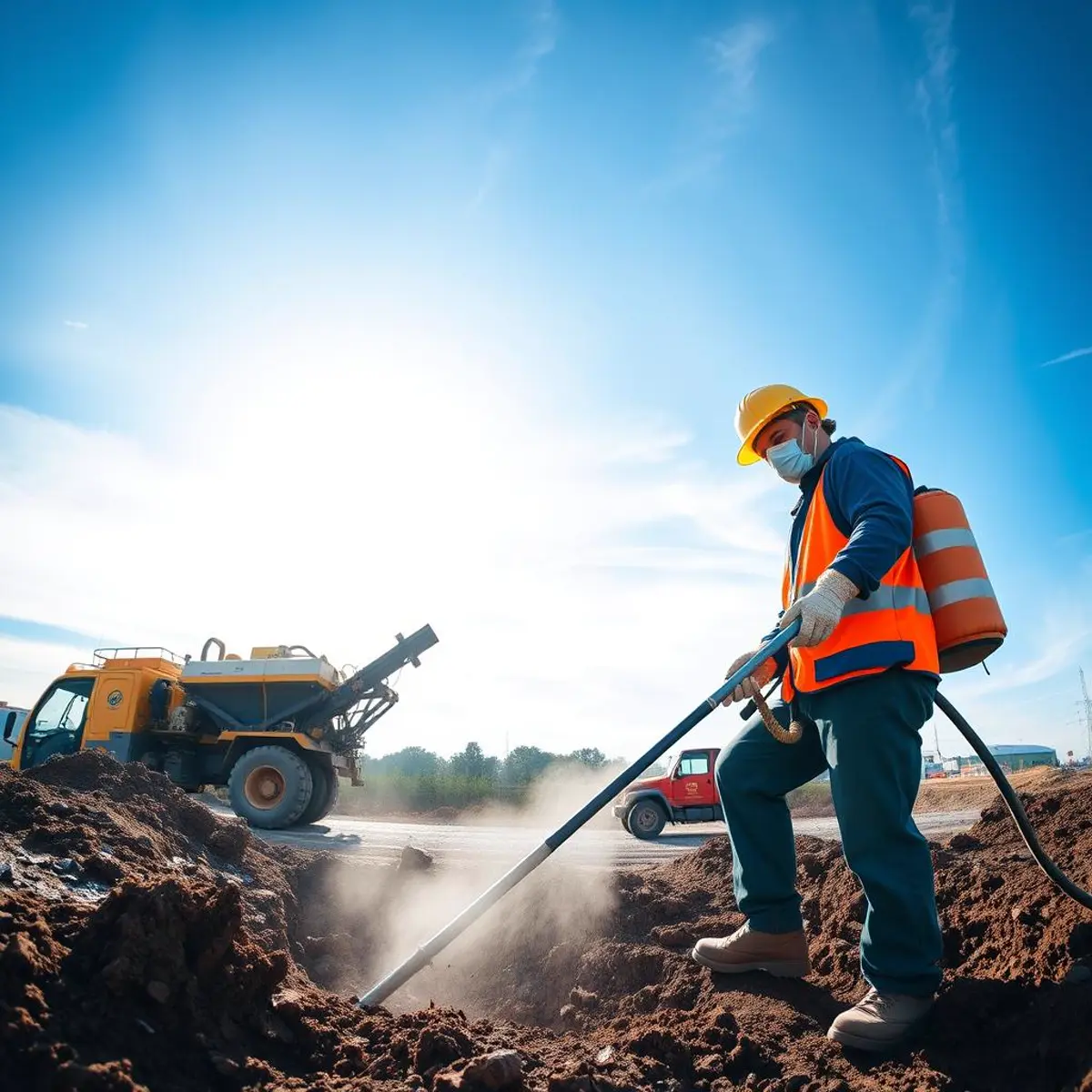 Environmental protection at construction site